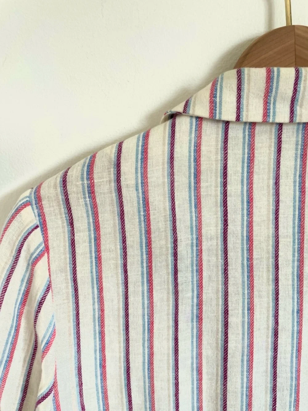Anthropologie Dolan Anna Linen Blend Stripe Blazer Size XS EUC Career Summer
